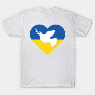 Ukraine peace dove T-Shirt